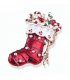 SB404 - Christmas Gift Sock Saree Brooch